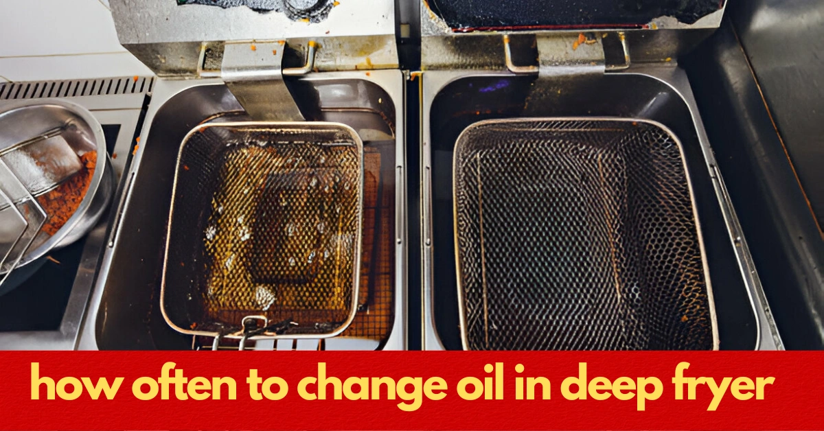 how often to change oil in a deep fryer