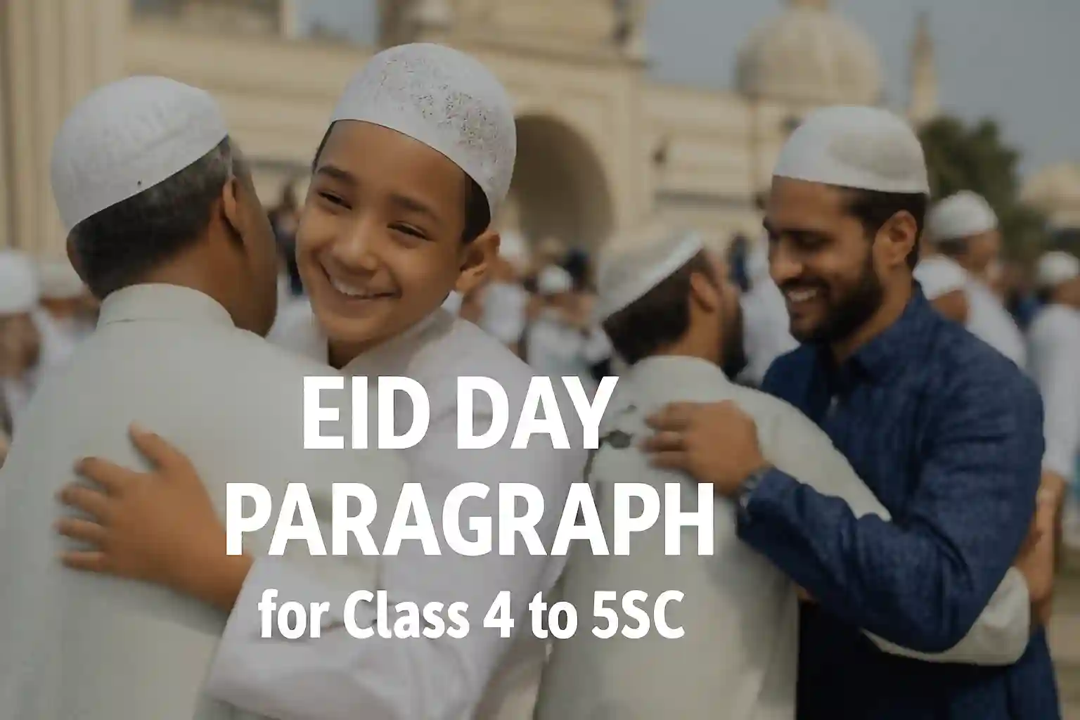 Eid Day Paragraph for Class 4 to SSC
