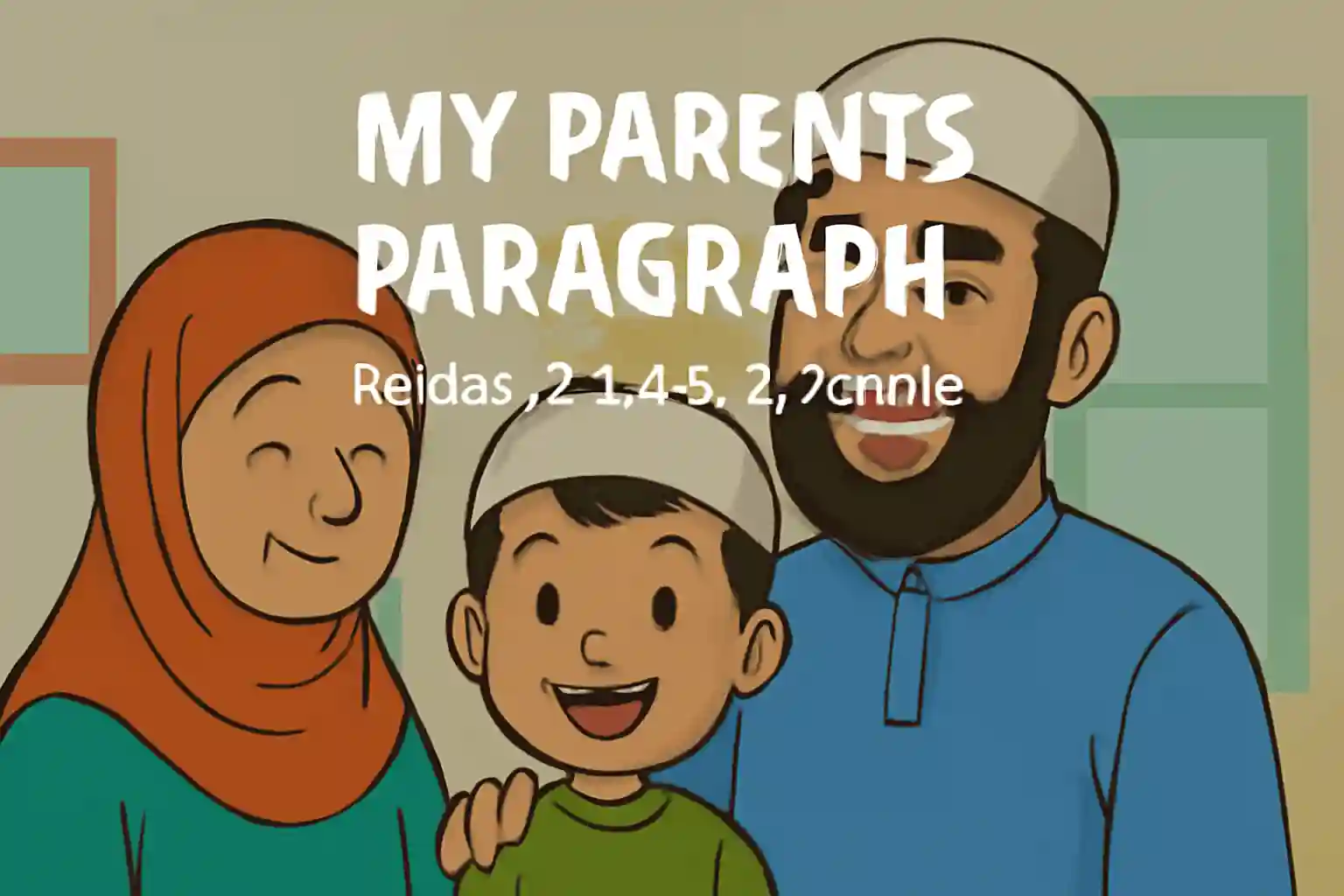 My Parents Paragraph for Class 2, 3, 4, 5, 6, 7 and 8