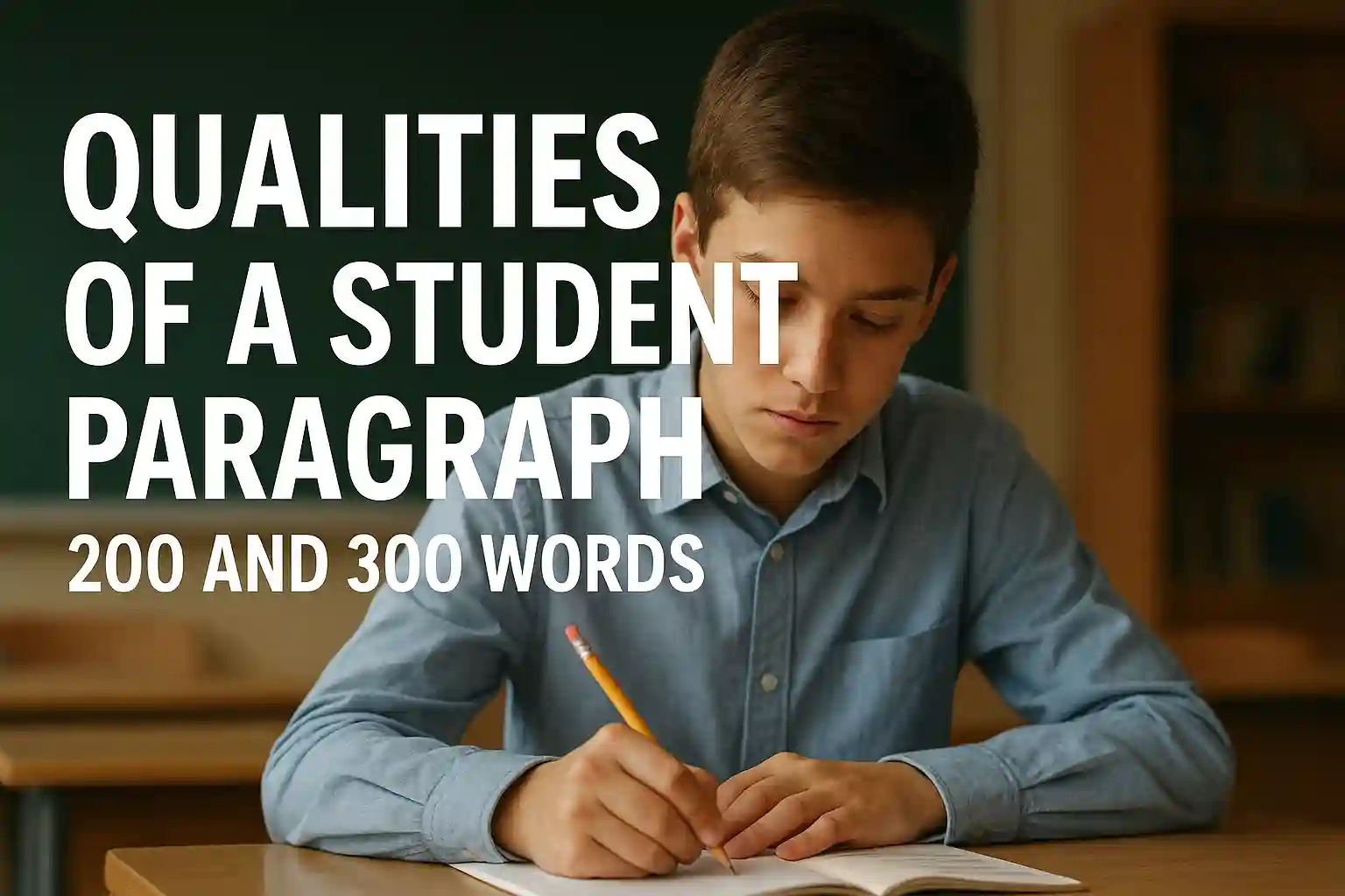 qualities of a student paragraph